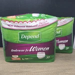 Rare Size! S/m Depend For Women Underwear Small/medium 28-40" 71-102CM Waist. Fixed Price $65.00.