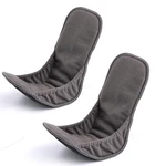 Lictin Reusable Incontinence Pads For Men, 2 Packs Medium, Dark Grey. Fixed Price $23.23.