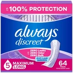 Adult Incontinence Pads For Women, Maximum Absorbency, Long Length, Postpartu.... Fixed Price $29.99.