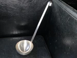 Vtg Vollrath Stainless Steel 12 Oz. Ladle With Long Hooked Handle #5850 Usa. Fixed Price $19.99.