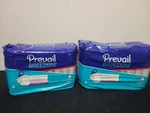 Lot Of Prevail Breezers Adult Diaper Briefs Medium Size 32" 44" PVB-012/2. Fixed Price $27.47.