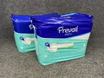 Pkgs Prevail Large Incontinence Briefs 45 -58 Odor Guard Easy Fastener 32 Ct. Fixed Price $21.99.