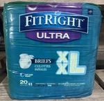 Medline Ultra-soft Plus Size Xxl Incontinence Pant 20 Qty. Fixed Price $6.99.