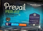 Prevail Per-fit Adult Pull Ups Case Pk Maximum Absorbency Large 18CT 44-58". Fixed Price $22.99.