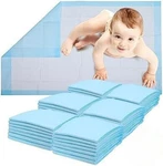 50 Pack Disposable Baby Changing Pad Liners - 17X24 Inches Super Soft Absorbe.... Fixed Price $25.26.