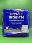 Livdry Ultimate 3XL Incontinence Underwear Waists 72"-92" 12 Count. Fixed Price $29.95.