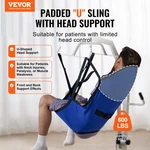 Vevor Patient Lift Sling With Head Support Small-size Shape Divided Leg. Fixed Price $37.55.