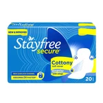 Stayfree Secure Cottony Wings Sanitary Pads (pack Of 20) Shipping. Fixed Price $26.34.