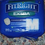 Fitright Extra Incontinence Pants Moderate Absorbency 20 Ct Disposable. Fixed Price $14.50.
