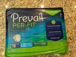Prevail Per-fit Adult Incontinence Briefs Maximum Plus Absorbency 18 Ct Size. Fixed Price $16.39.