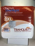 Tranquility 2XL Premium Overnight Disposable Underwear 12PK. Fixed Price $5.00.