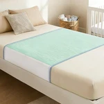 Washable Waterproof Incontinence Bed Pad, Green, 34" X 36", Reusable Mattress.... Fixed Price $49.76.