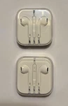New-lot 2X Oem Apple Earpods With 3.5MM Headphone Plug. Inline Remote/mic W/case. Fixed Price $19.88.