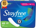 Maxi Super Long Pads Wingless Reliable Protection Absorbency 48 Count. Fixed Price $13.66.