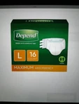 Depend Incontinence Protection With Tabs/disposable Underwear For Adults, Unisex. Fixed Price $20.00.