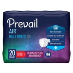 Prevail Incontinence Brief Breathable PVBNG-012CA/1 64 20 Ct. Fixed Price $18.82.