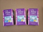 3 Set Poise Ultra Thin Pads - Moderate Absorbency Regular Length 144 Count. Fixed Price $50.32.