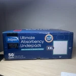 50 Count Inspire Ultra Extra Large Super Absorbent Bed Pads For Incontinence. Fixed Price $30.00.
