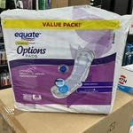 Equate Incontinence Pads For Women, Ultimate, Long, 51 Ct, Compare To Poise Nip. Fixed Price $19.15.