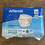 Ct Attends Underwear Diapers Pull Ups Adult Small/youth 20"- 34" Unopened. Fixed Price $9.73.