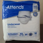 Attends Extra Heavy Incontinence Underwear Pull-up Xl Large 14 Count Fast Ship. Fixed Price $15.00.