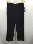 Briggs Comfort Hidden Elastic Waist Pull Up Black Pants Womens Sz 10 Short Nwt. Fixed Price $23.99.
