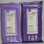 Medline Readybath Select Thick Adult Wipes Unscented Hypoallergenic 2 Packs. Fixed Price $6.99.