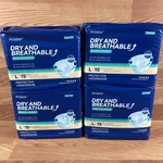 Anlaber Protective Underwear Wasit Tie Diapers Dry & Breathable Size Large 60CT. Fixed Price $39.99.