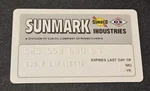 Sunmark Sunoco / Dx - Vintage Credit Card Expired 1982 Our # CC5. Fixed Price $15.00.