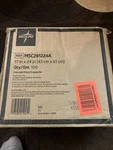 Medline Light Absorbency Underpad, 17" X 24", 100 Count, Disposable Chucks, Bed. Fixed Price $24.98.