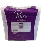 Poise Pads Long 6 Drop Ultimate Absorbency 45 Ct Women Bladder Control. Fixed Price $19.99.