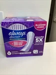Always Discreet Adult Women's Incontinence Pads, Drop Absorb, Long, 76 Count. Fixed Price $36.00.