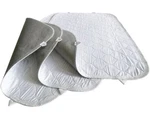 Careboree 3 Pack Quilted Chair Pads Waterproof Washable 18X24 Cotton. Fixed Price $27.99.
