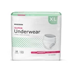 Mckesson Adult Disposable Pull-on Underwear Diapers Xl (14CT). Fixed Price $12.99.