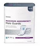 Mckesson Male Incontinent Contoured 12" Padmg Bag With 30 Ct Per New. Fixed Price $17.00.
