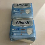 2 Pack (40) Attends Adult Advanced Heavy Pull Up Underwear Diapers Medium 34-44". Fixed Price $14.50.