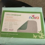 Nova Ultra Underpad 32" X 36" Super Absorbent Incontinence. Fixed Price $15.00.