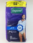 Depend Night Defense L 22 Fresh Protection Underwear Men Open Package New. Fixed Price $34.95.
