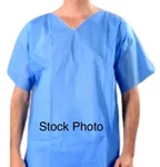 Medline Disposable Scrub Tops Xl -case Of 30. Fixed Price $29.95.