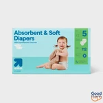Disposable Diapers - Up&up (select Size And Count). Fixed Price $30.86.