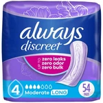 Always Discreet Incontinence Pads Moderate Absorbency Long Length 54 Count. Fixed Price $23.57.
