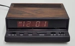 Sears Roebuck Tradition Digital Alarm Clock - Model 47116 Vintage Faux Wood. Fixed Price $15.99.