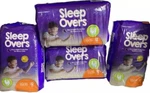 Sleep Overs By Cuties, Pull On Size: Xl (85-140 Lb), Case Bags Of 12 Set. Fixed Price $42.00.