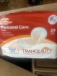 Tranquility Personal Care Pads, Super, PACK/24 New Sealed In Package.. Fixed Price $13.50.