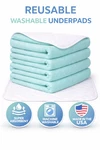 Reusable Washable Underpads Bed 34X36 Hospital Grade Incontinence Green. Fixed Price $32.25.