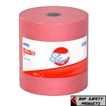 Kimberly Clark Wypall X80 Wipers Shop Towels Cleaning Rags 41055 Red Jumbo Roll. Fixed Price $79.50.