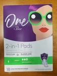 Poise Feminine 2-IN-1 Period & Bladder Pads W/ Wings Heavy 18 Count (4504) E14C. Fixed Price $12.99.