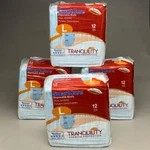 Smartcore (4 Pk!) Of 12 Tranquility Premium Protection Adult Diapers Latex Free. Fixed Price $44.80.