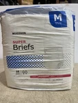 16 Mckesson Super Briefs Medium Moderate Absorbency. Fixed Price $14.99.
