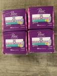 Lot Of 4 Poise Pads Regular Length Light Absorbency 30 Each. Fixed Price $20.00.